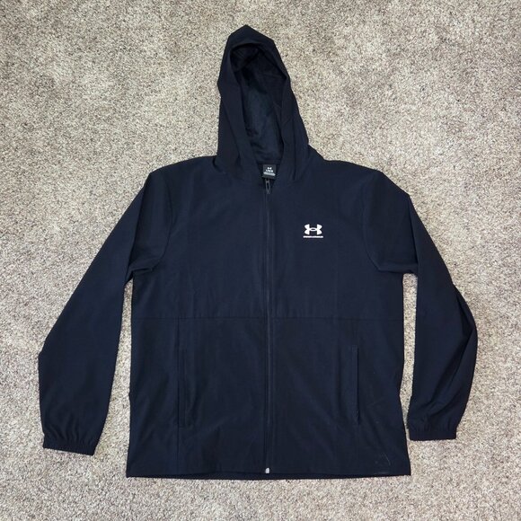 Under Armour Other - NWT -- Under Armour Men’s UA Vibe Woven Windbreaker, Black, Men's Large